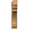Ekena Millwork Olympic Block Rough Sawn Outlooker, Western Red Cedar, 8"W x 38"D x 38"H OUT08X38X38OLY05RWR - alternate 4